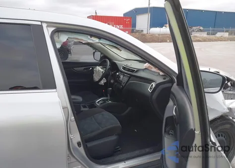2015 Nissan Rogue S из США, поврежденный, VIN KNMAT2MT8FP577516